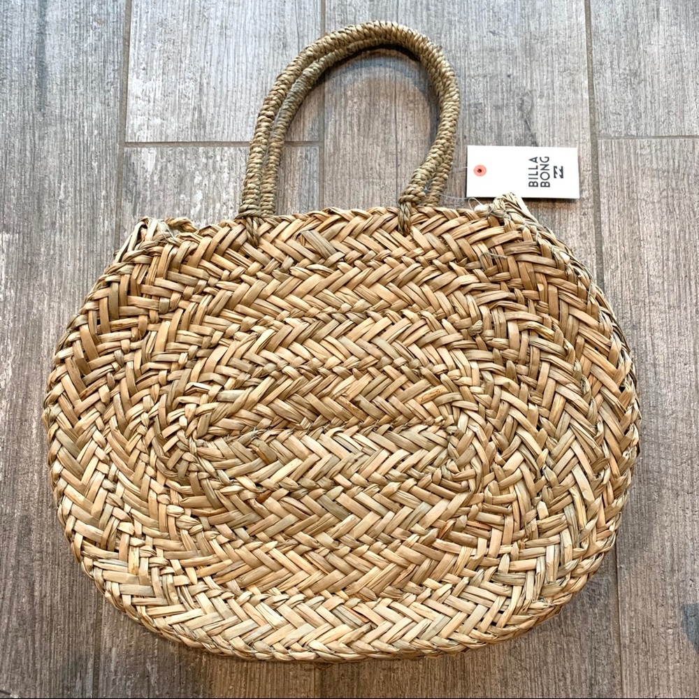🔥🔥BILLABONG - STRAW TOTE BAG🔥🔥 - Picture 4 of 8